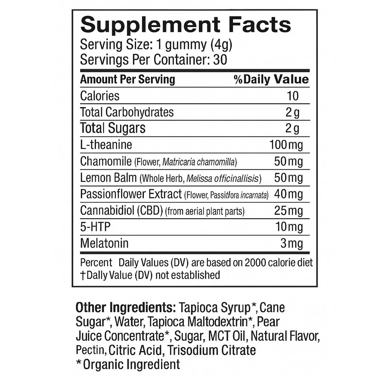 Medterra, Sleep Tight CBD Gummies 25mg, Isolate THC-Free, Blackberry Lemonade, 30ct, 750mg CBD