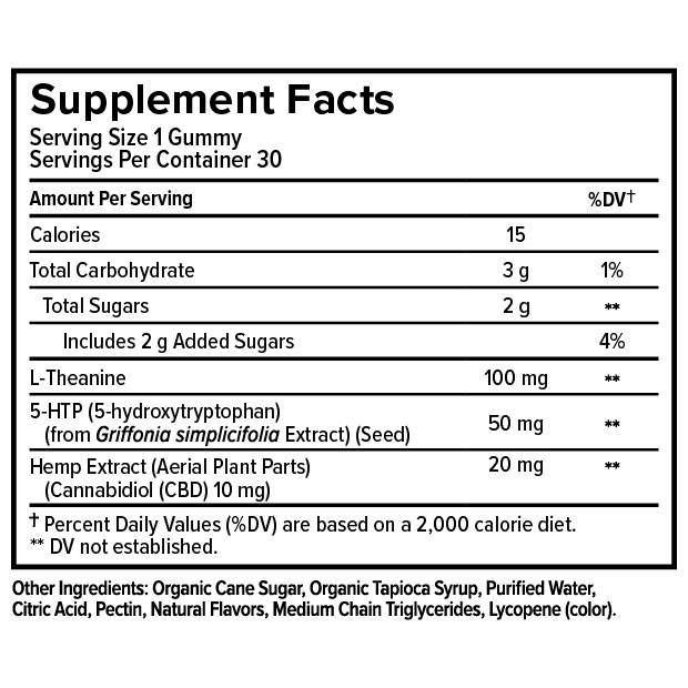 PlusCBD, CBD Calm Gummies 10mg, Strawberry Lemonade, Full Spectrum, 30ct, 300mg CBD