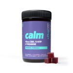 PlusCBD, CBD Calm Gummies 10mg, Strawberry Lemonade, Full Spectrum, 60ct, 600mg CBD