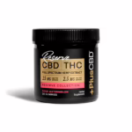 PlusCBD, Reserve 2.5mg THC + 25mg CBD Gummies, Sour Watermelon, Full Spectrum, 30ct, 75mg THC + 750mg CBD