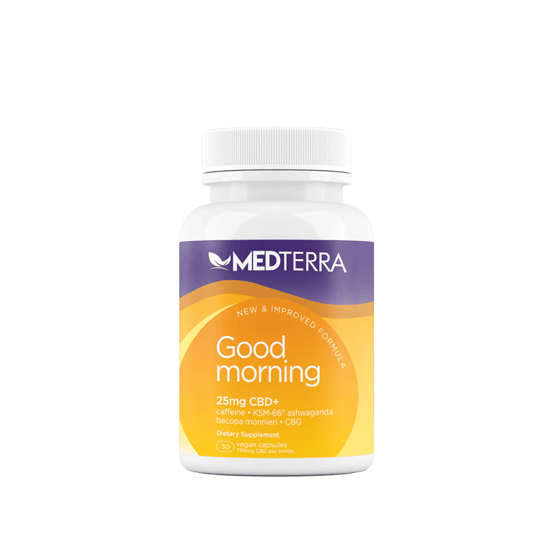 Medterra, Wellness CBD Capsules, Energy, Broad Spectrum THC-Free