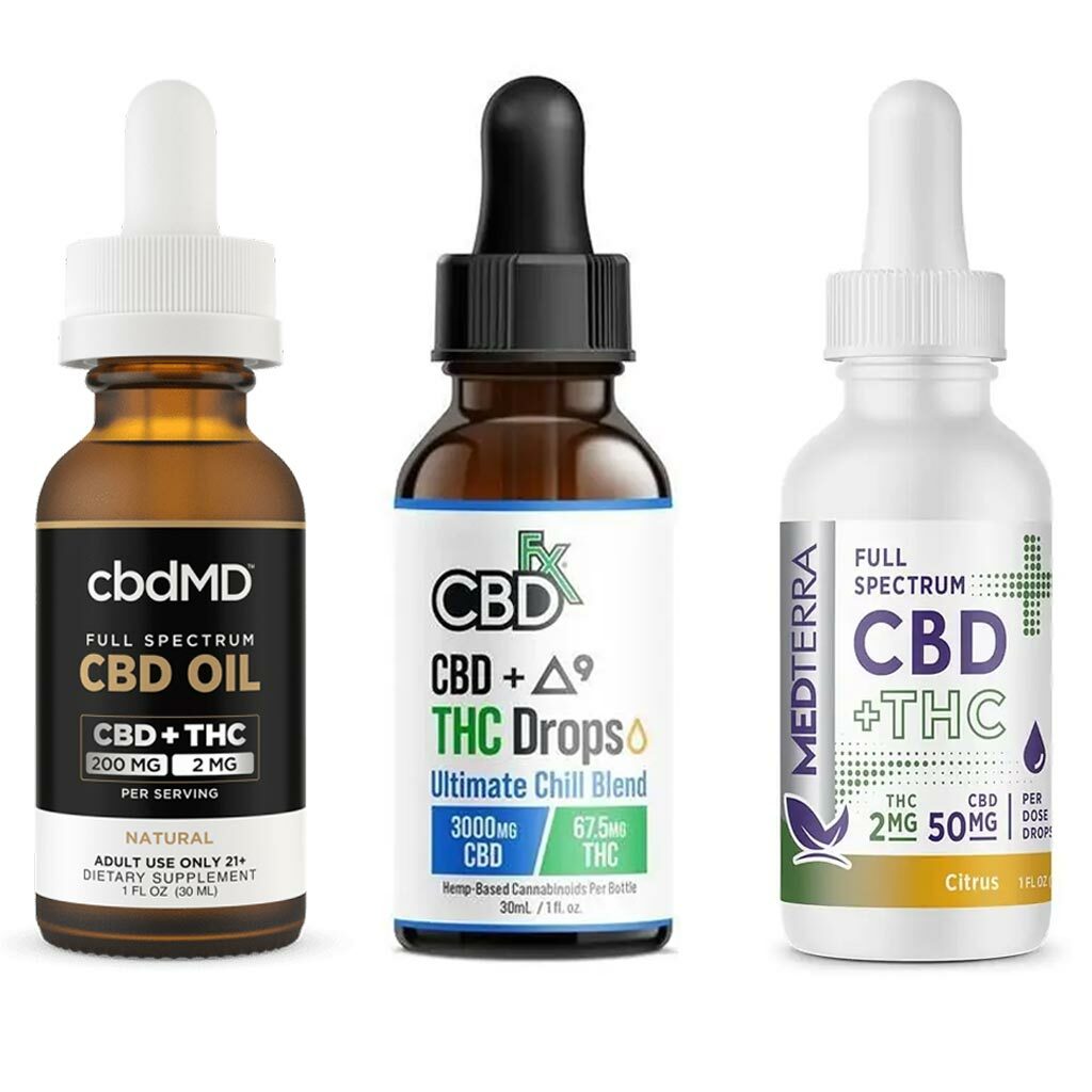 Delta-9 THC Oil Drops + CBD: Ultimate Chill Blend - CBDfx