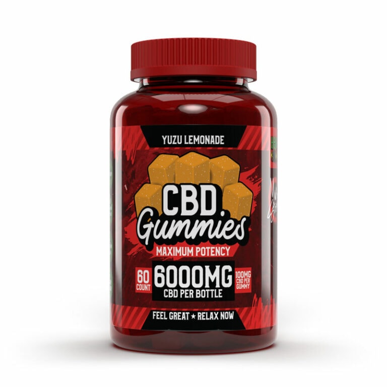 Hemp Bombs, Maximum Potency CBD Gummies, Yuzu Lemonade, Isolate THC