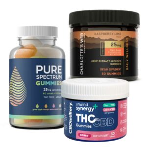 Joy Organics, CBD Gummies, Strawberry Lemonade, Broad Spectrum THC-Free, 30ct, 300mg CBD