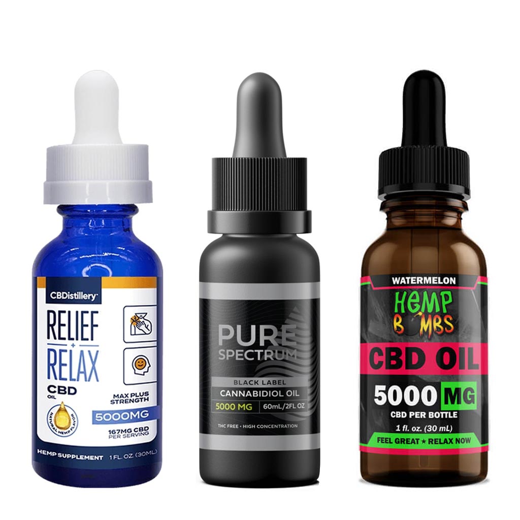 Shop CBD Oils 5000 mg