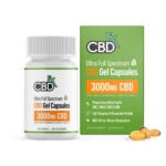 CBDfx, CBD Soft Gel Capsules 50mg, Full Spectrum, 60ct, 3000mg CBD
