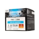 Green Roads, Raspberry Haze CBD+THC Relax Gummies, Full Spectrum, 30ct, 150mg THC + 600mg CBD