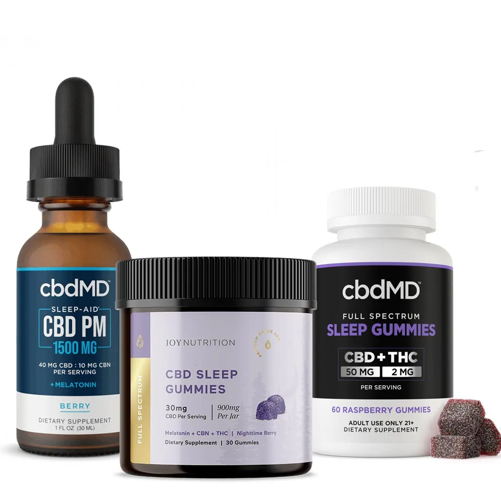 Shop CBD Oil Products With Melatonin | CBD Oil, Gummies, Capsules