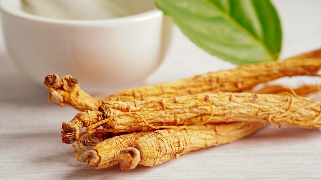 Ginseng dried herb