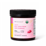 Joy Organics, CBD Gummies, Raspberry Lemonade, Full Spectrum, 30ct, 750mg CBD