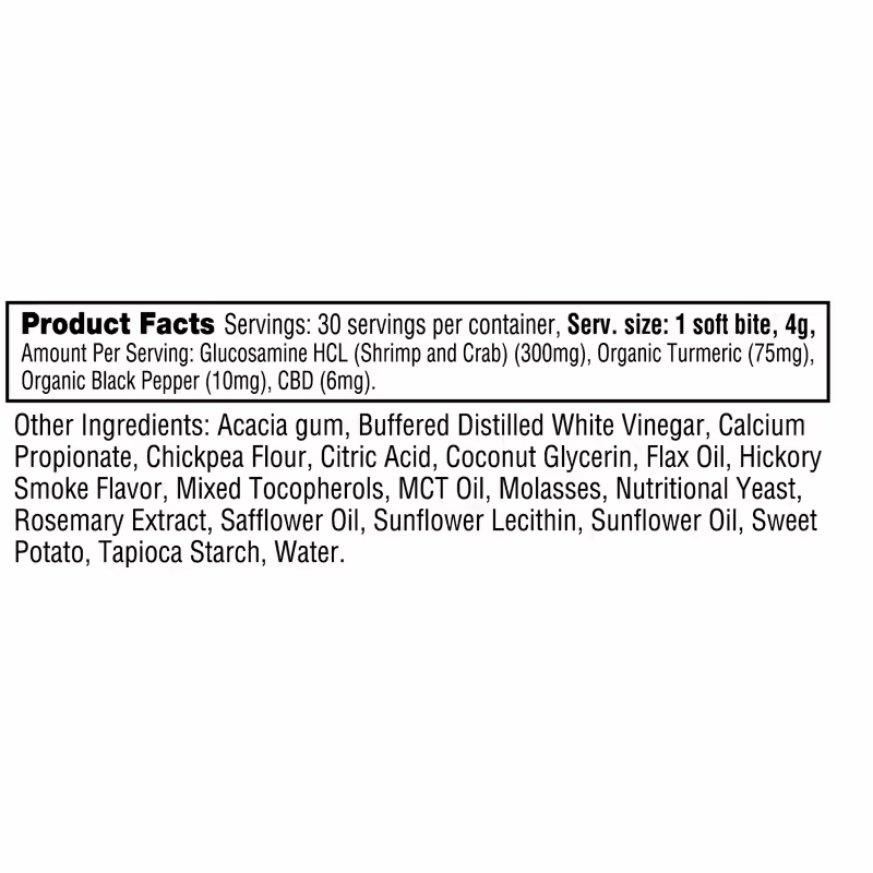 NuLeaf Naturals, CBD Mobility Chews for Dogs, Sweet Potato, Full Spectrum, 30ct, 180mg CBD