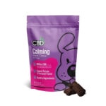 CBDfx, Calming CBD Hard Chews For Dogs, Sweet Potato & Coconut, Broad Spectrum THC-Free, 30ct, 600mg CBD