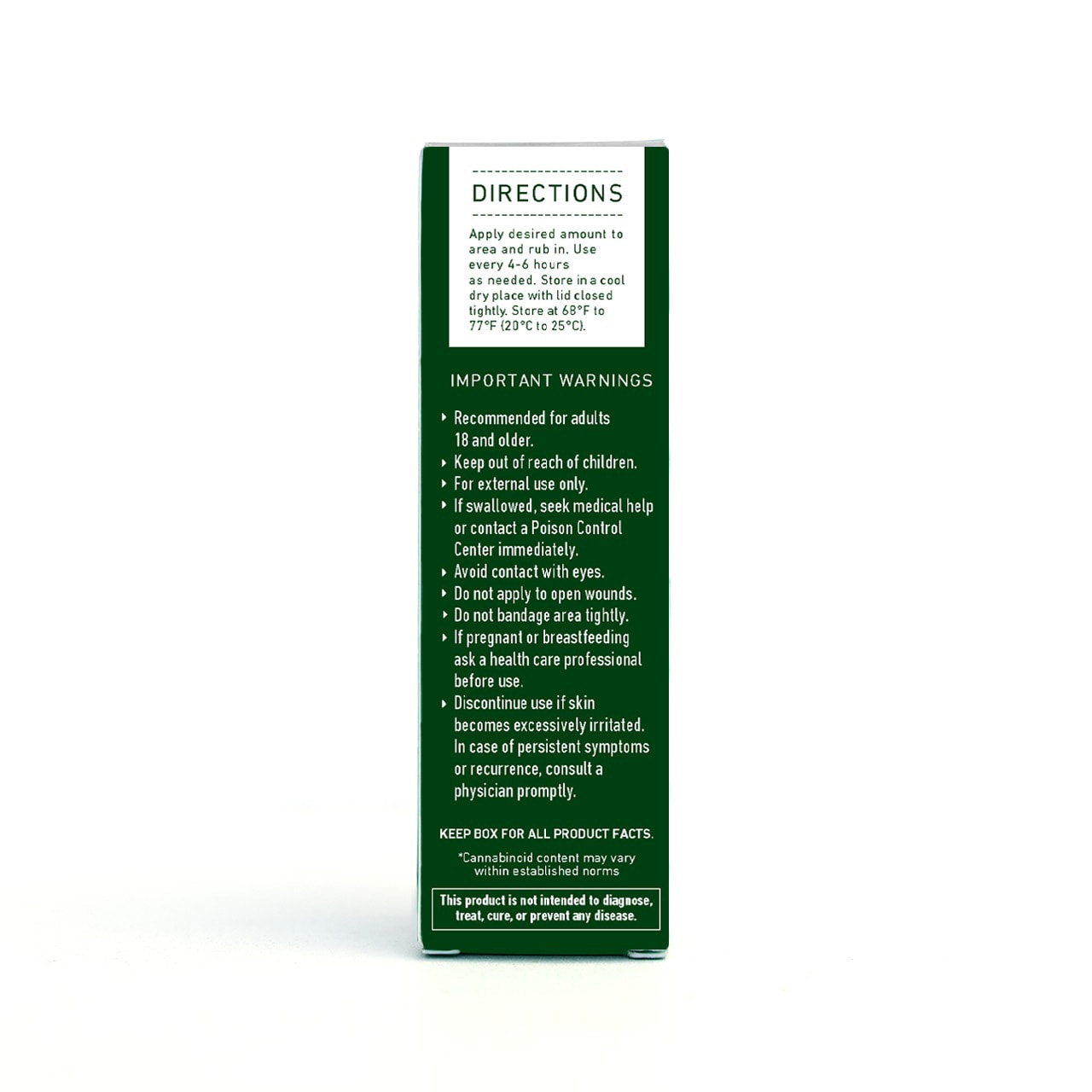 Green Roads, Pain Relief Muscle And Joint CBD Cream, Isolate THC-Free, 1oz, 750mg CBD
