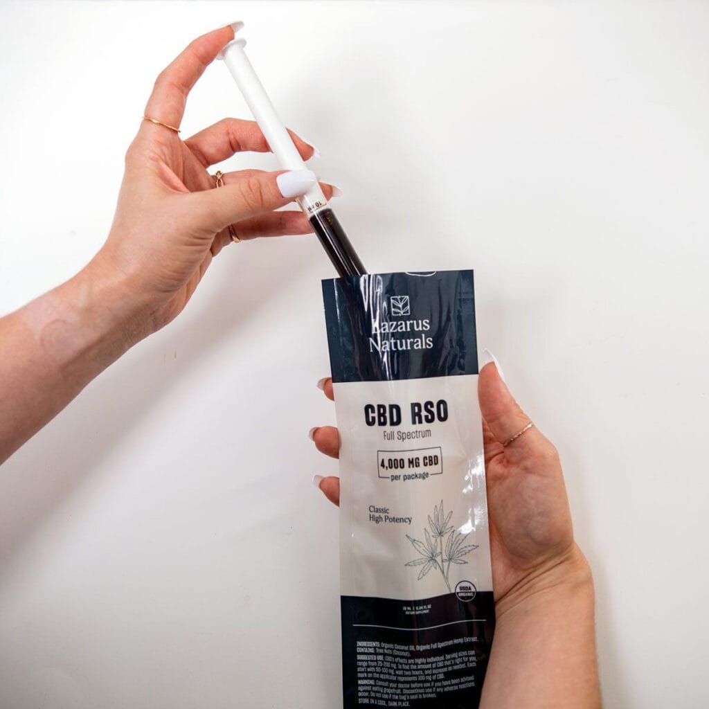 Lazarus Naturals, RSO CBD Oil, Full Spectrum, 10ml, 4000mg CBD