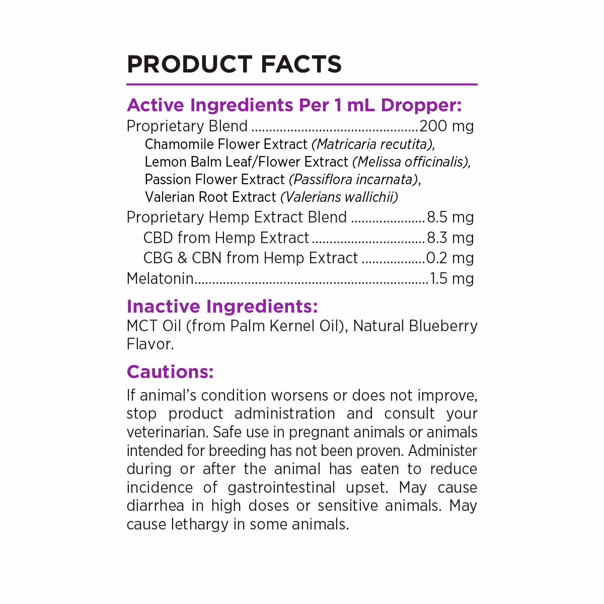 Paw CBD, Pet CBD Oil Calming Tincture for Dogs, Blueberry, Broad Spectrum THC-Free, 1fl oz, 250mg CBD