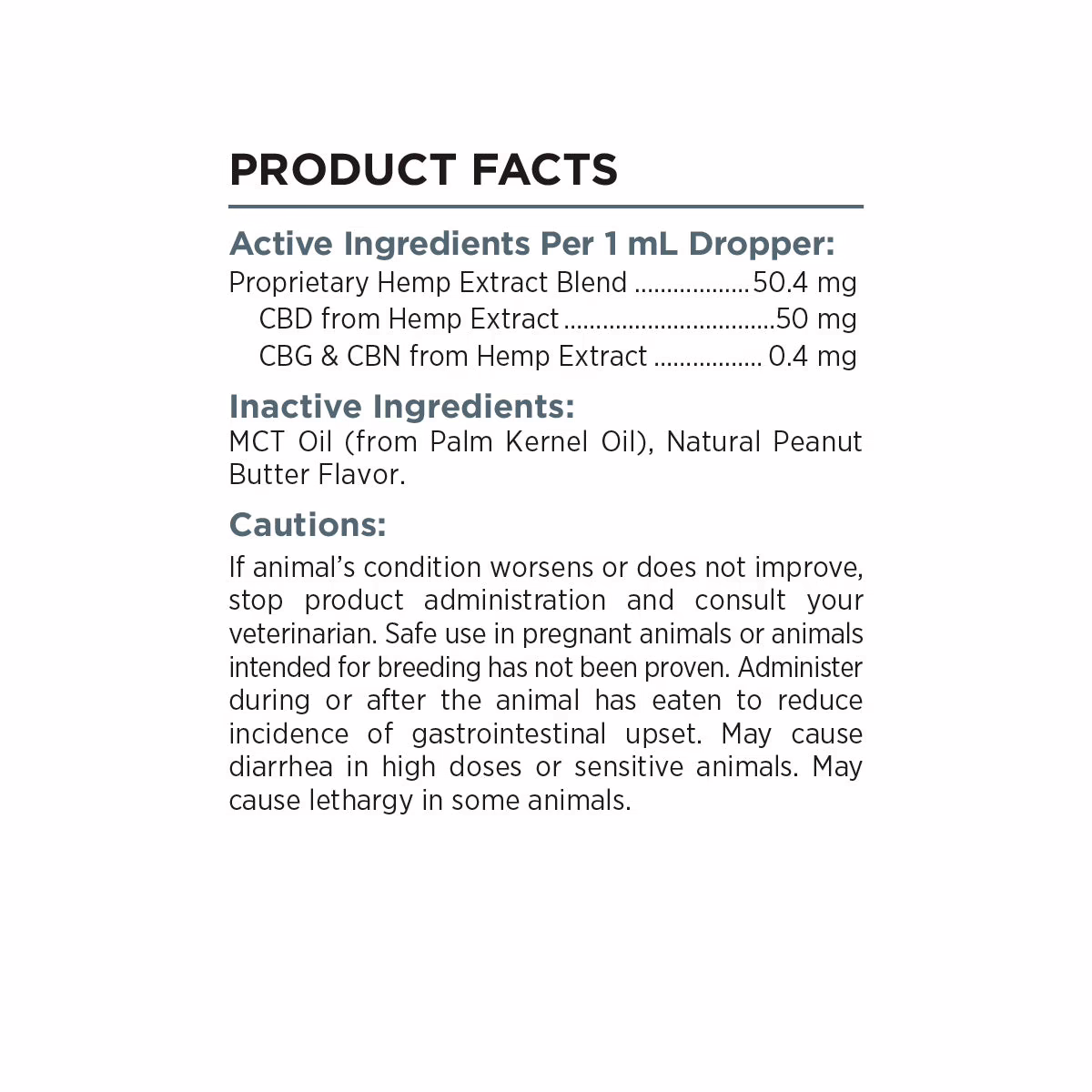 Paw CBD, Pet CBD Oil Tincture for Dogs, Peanut Butter, Broad Spectrum THC-Free, 1fl oz, 1500mg CBD
