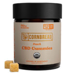 Cornbread Hemp, CBD Gummies, Peach, Full Spectrum, 30ct, 30mg THC + 750mg CBD