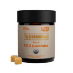 Cornbread Hemp, CBD Gummies, Peach, Full Spectrum, 30ct, 60mg THC + 1500mg CBD