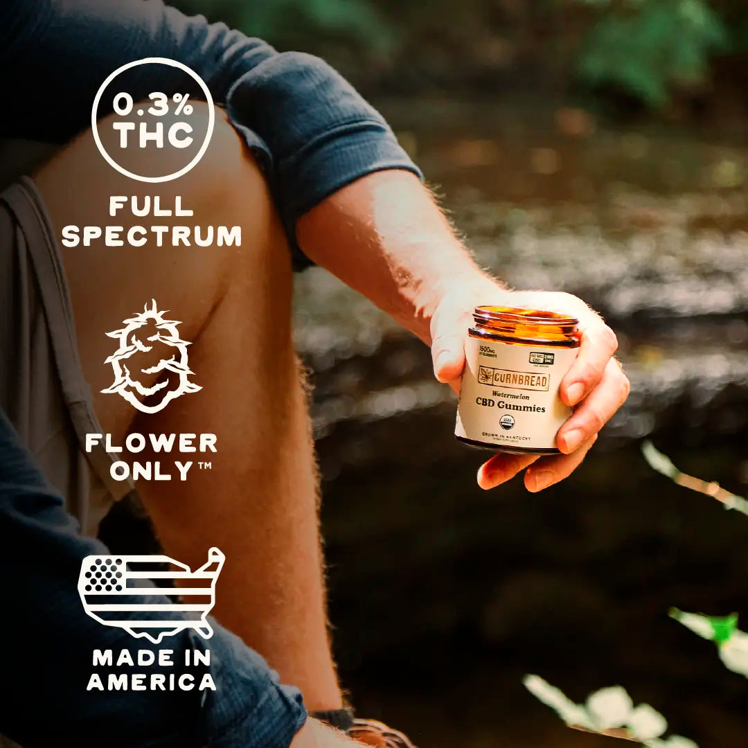Cornbread Hemp, CBD Gummies, Watermelon, Full Spectrum, 30ct, 30mg THC + 750mg CBD