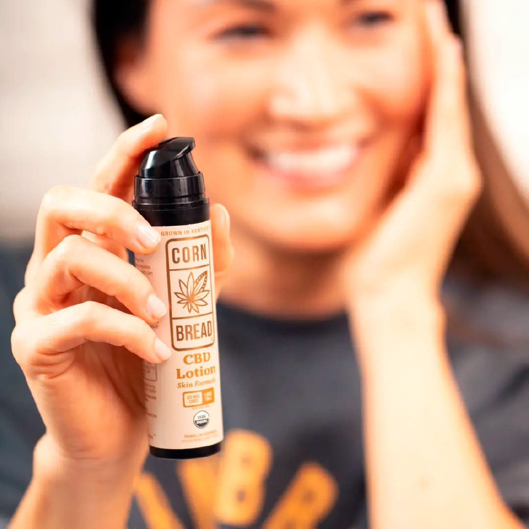 Cornbread Hemp, CBD Lotion Skin Formula, Full Spectrum, 1.7fl oz, 30mg THC + 750mg CBD