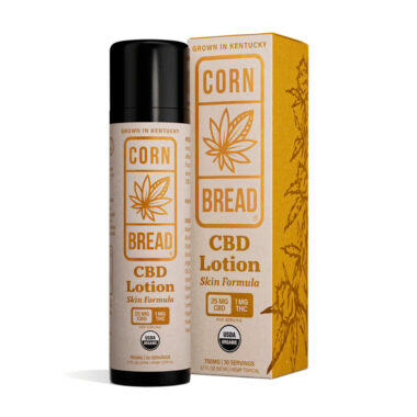 Cornbread Hemp, CBD Lotion Skin Formula, Full Spectrum, 1.7fl oz, 30mg THC + 750mg CBD