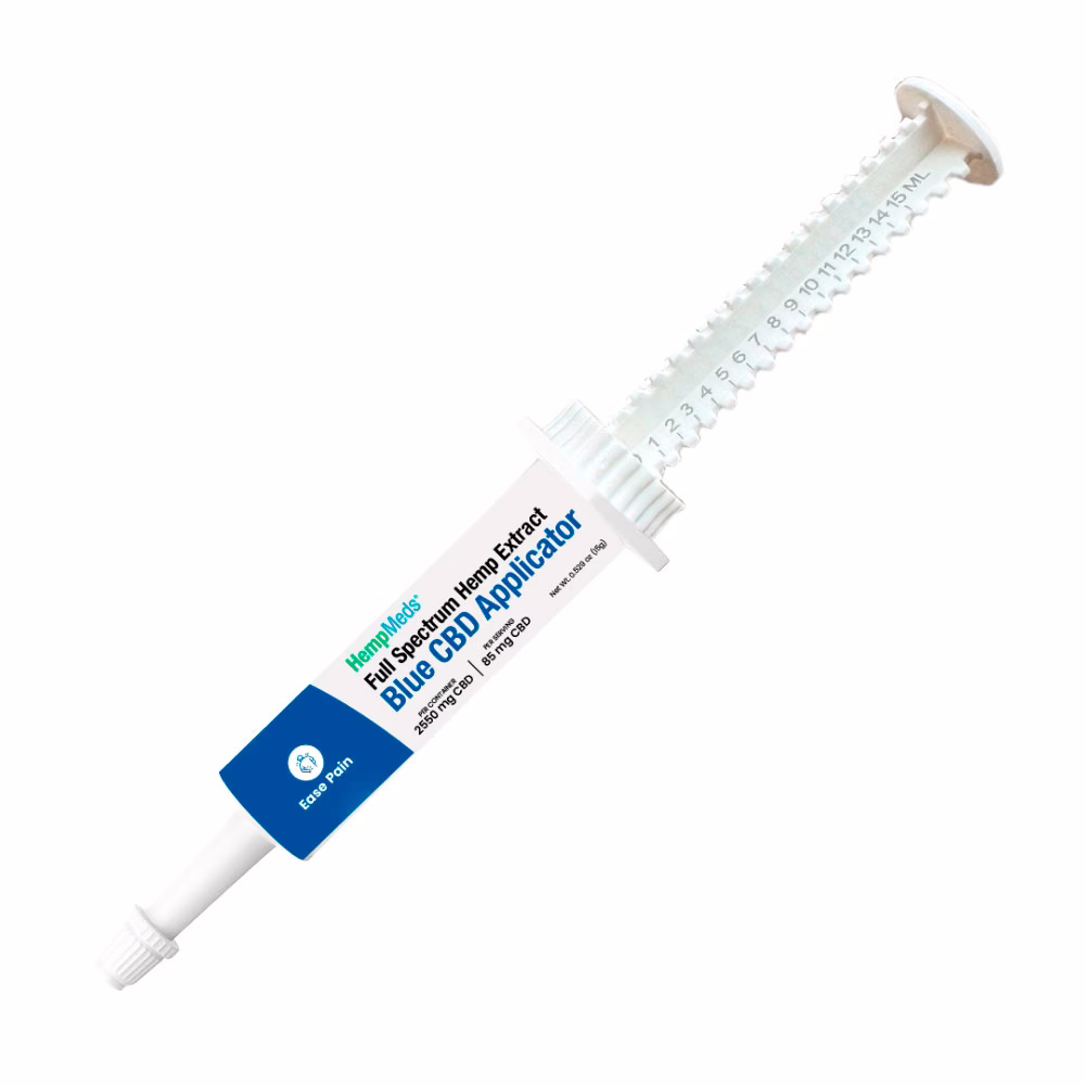 HempMeds, RSHO Blue Label Decarboxylated Pure CBD Oil, Full Spectrum, 15g, 2550mg CBD