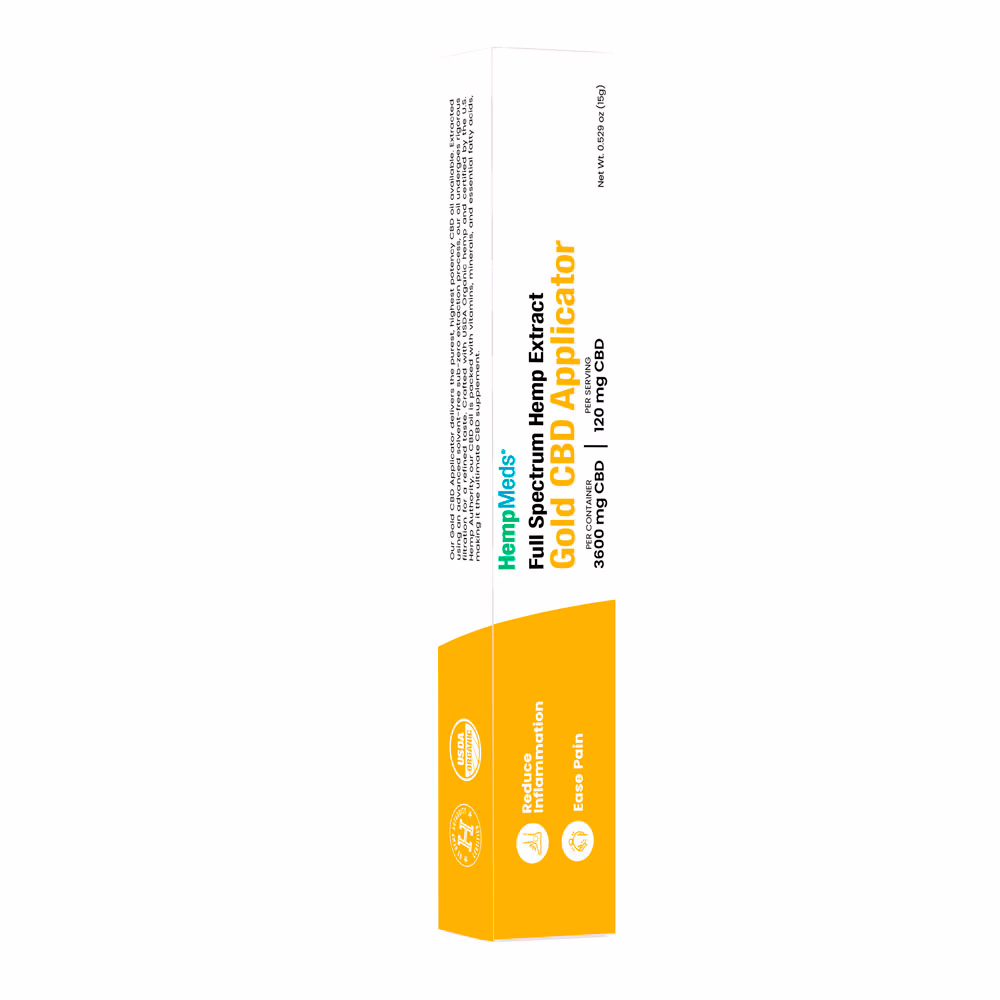 HempMeds, RSHO Gold Label Filtered Pure CBD Oil, Full Spectrum, 15g, 3600mg CBD