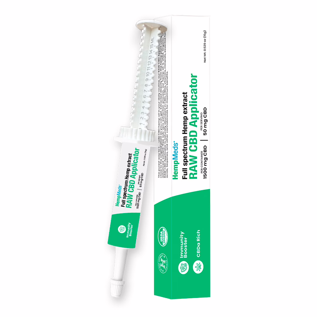 HempMeds, RSHO Green Label Raw Pure CBD Oil, Full Spectrum, 15g, 1500mg CBD HempMeds, RSHO Green Label Raw Pure CBD Oil, Full Spectrum, 15g, 1500mg CBD