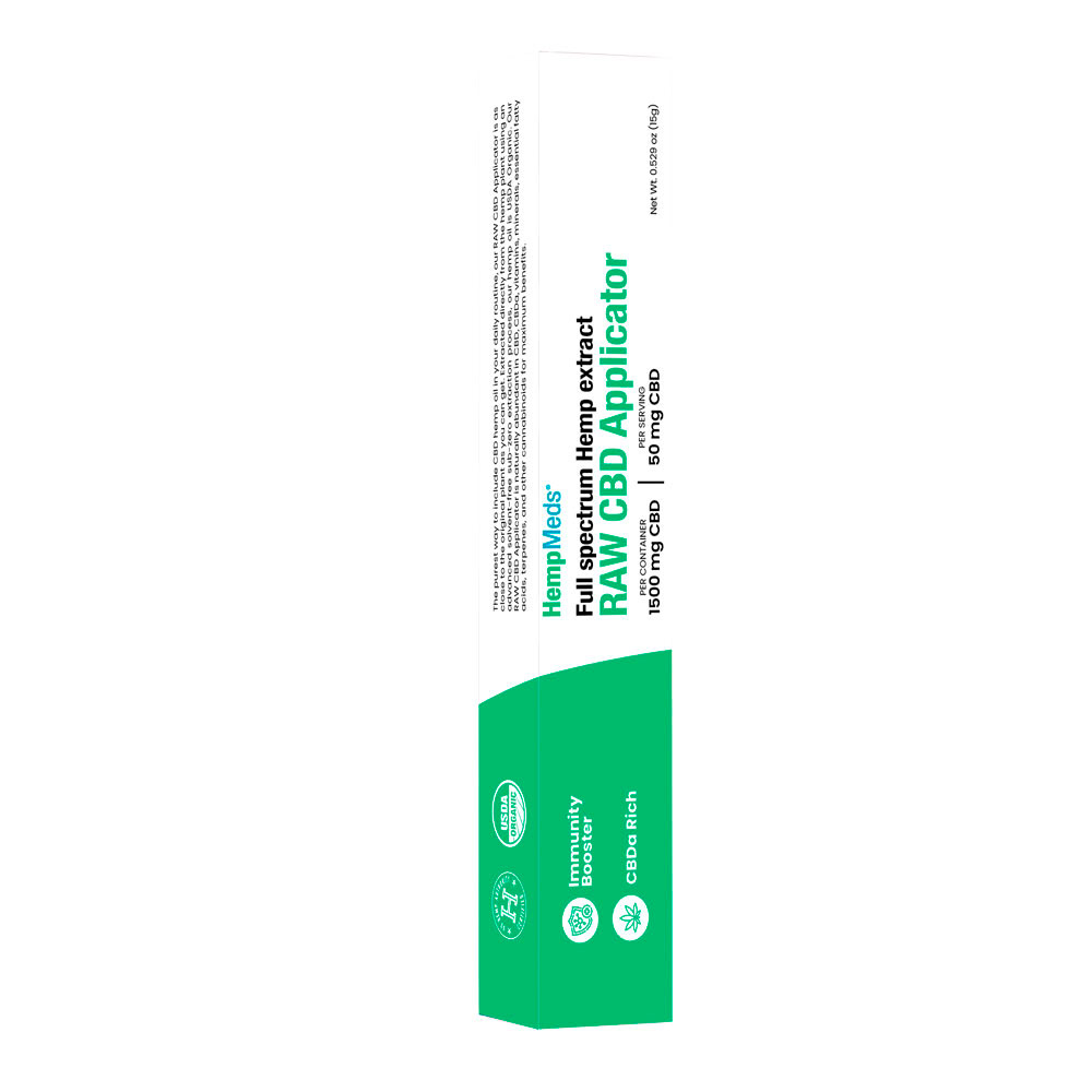 HempMeds, RSHO Green Label Raw Pure CBD Oil, Full Spectrum, 15g, 1500mg CBD