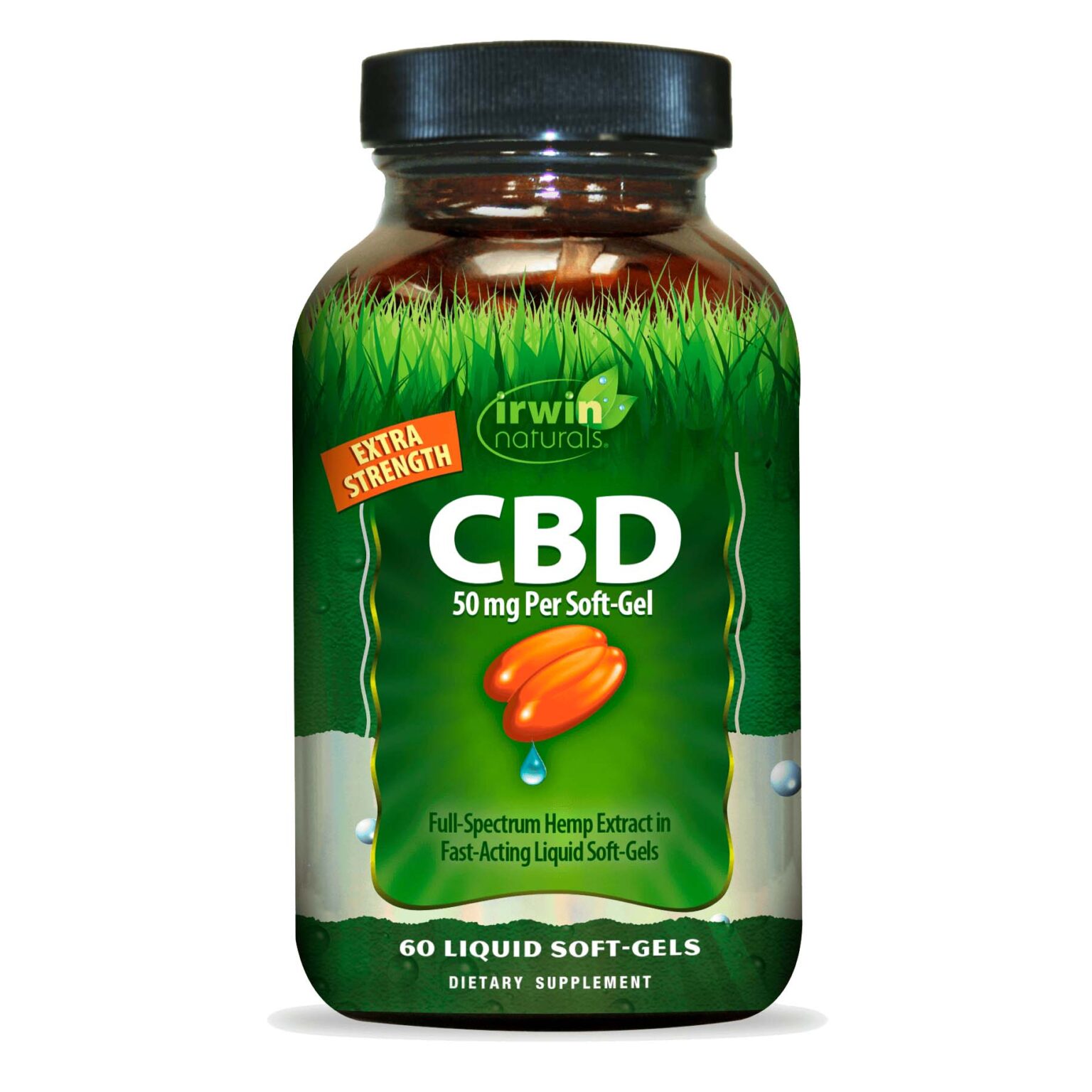 Irwin Naturals Cbd Soft Gels 50mg Extra Strength Full Spectrum 60ct 3000mg Cbd Cbdmarket 2626