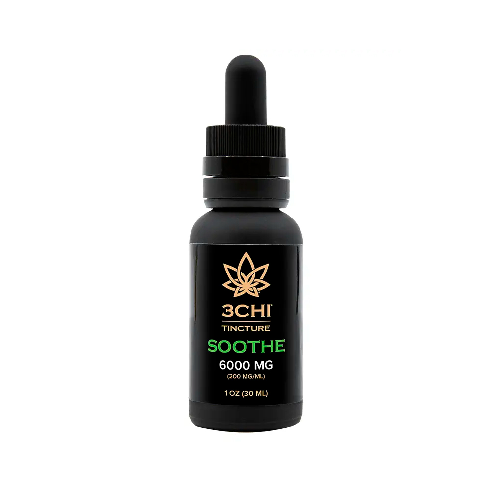 3Chi, Soothe CBD Oil, Broad Spectrum THC-Free, 1fl oz, 6000mg CBD 3Chi, Soothe CBD Oil, Broad Spectrum THC-Free, 1fl oz, 6000mg CBD