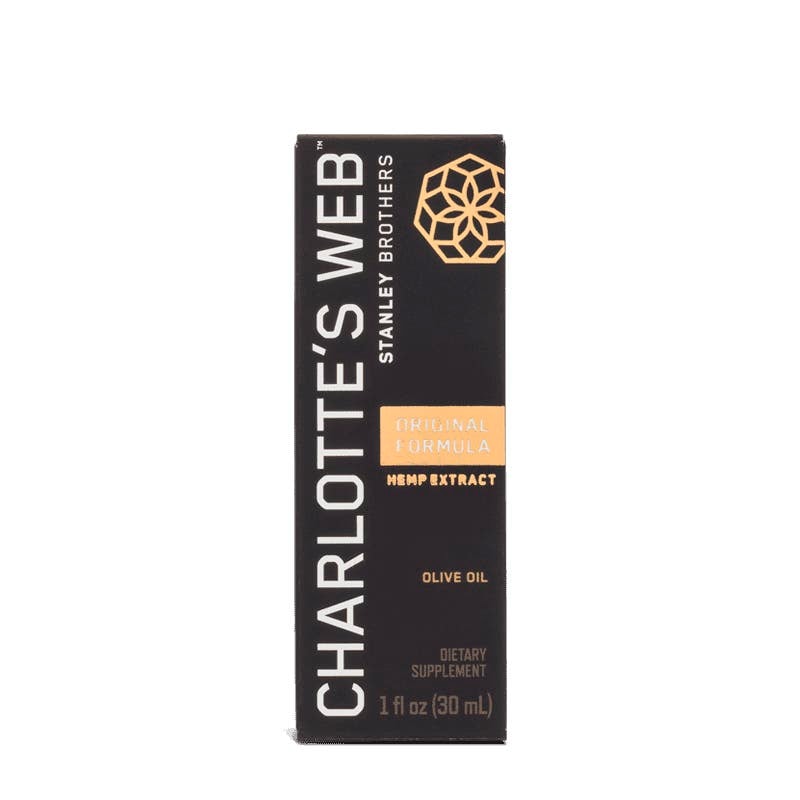 Charlotte’s Web, Original Formula CBD Oil 50mg, Olive Oil Natural, Full Spectrum, 30mL, 1500mg CBD
