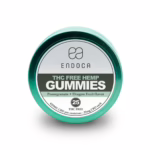 Endoca, CBD Gummies 25mg, Pomegranate + Dragon Fruit, Isolate THC-Free, 25ct, 625mg CBD