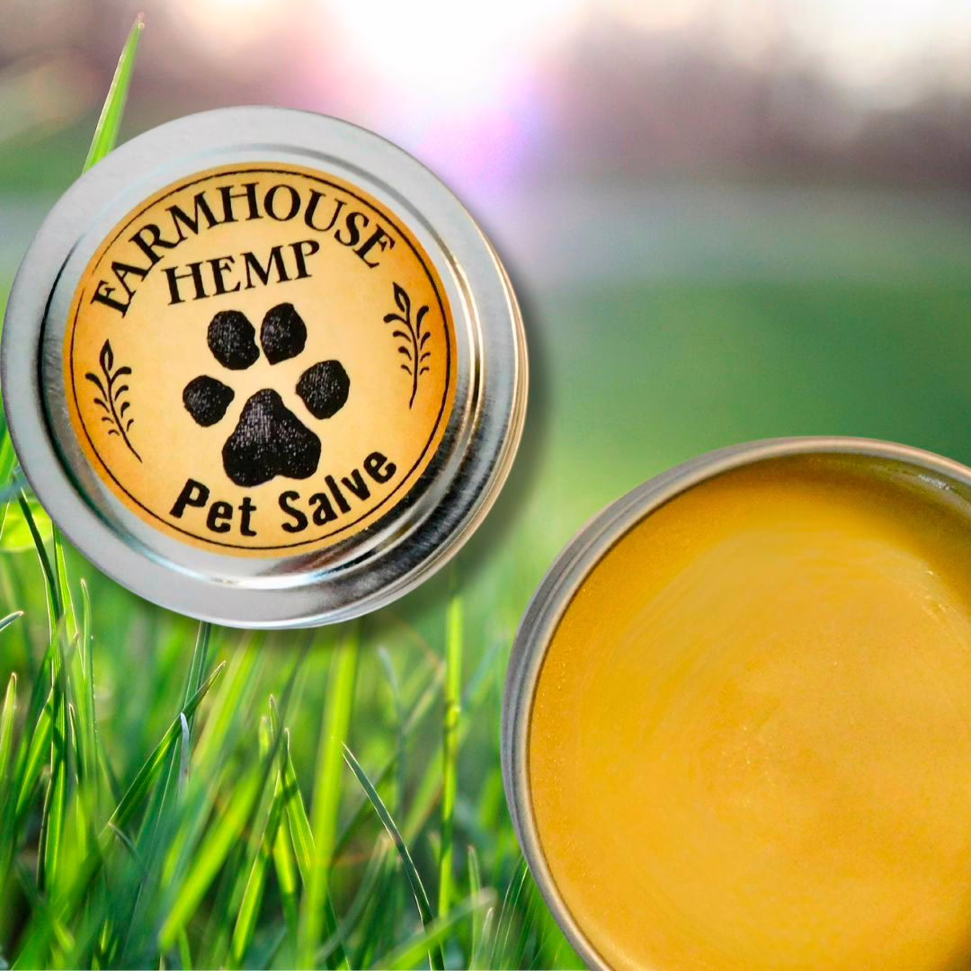 Farmhouse Hemp, Pet CBD Salve, Full Spectrum, 4oz, 600mg CBD