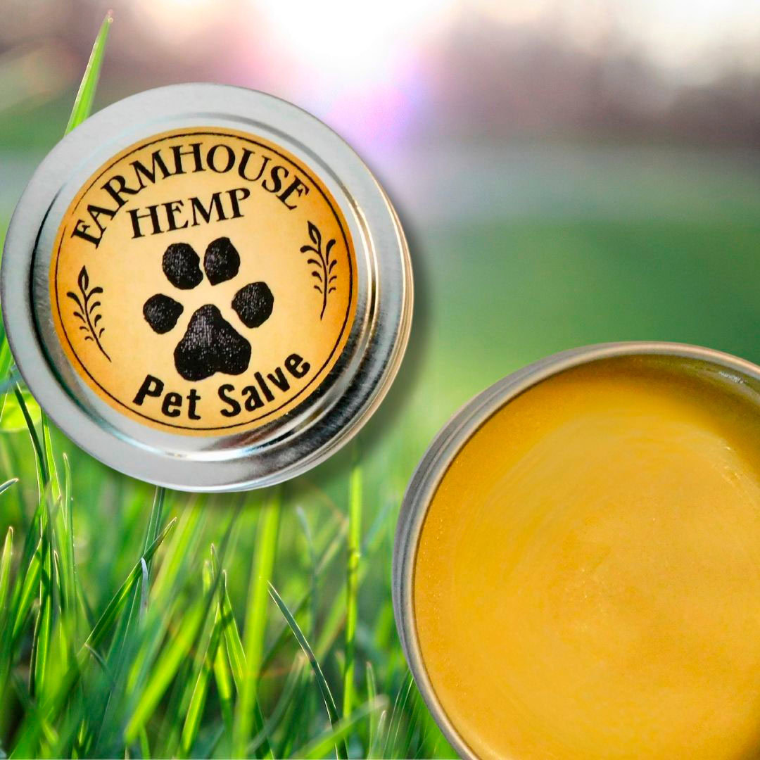 Farmhouse Hemp, Pet CBD Salve, Full Spectrum, 4oz, 600mg CBD