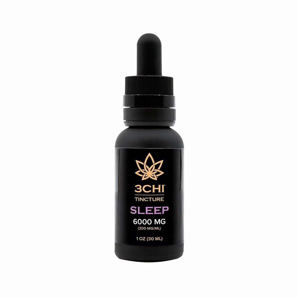 3Chi, Sleep CBD Oil, Broad Spectrum THC-Free, 1fl oz, 6000mg CBD