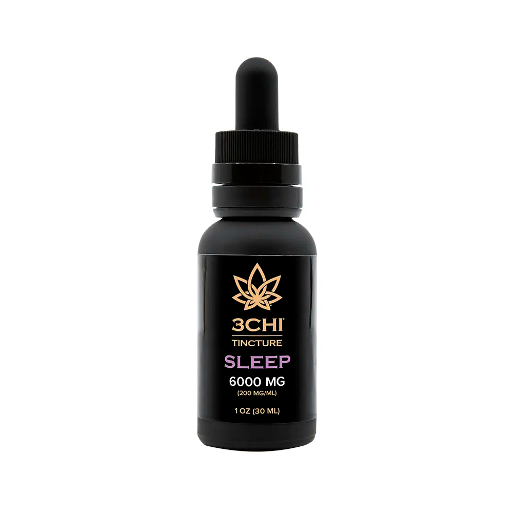 3Chi, Sleep CBD Oil, Broad Spectrum THC-Free, 1fl oz, 6000mg CBD