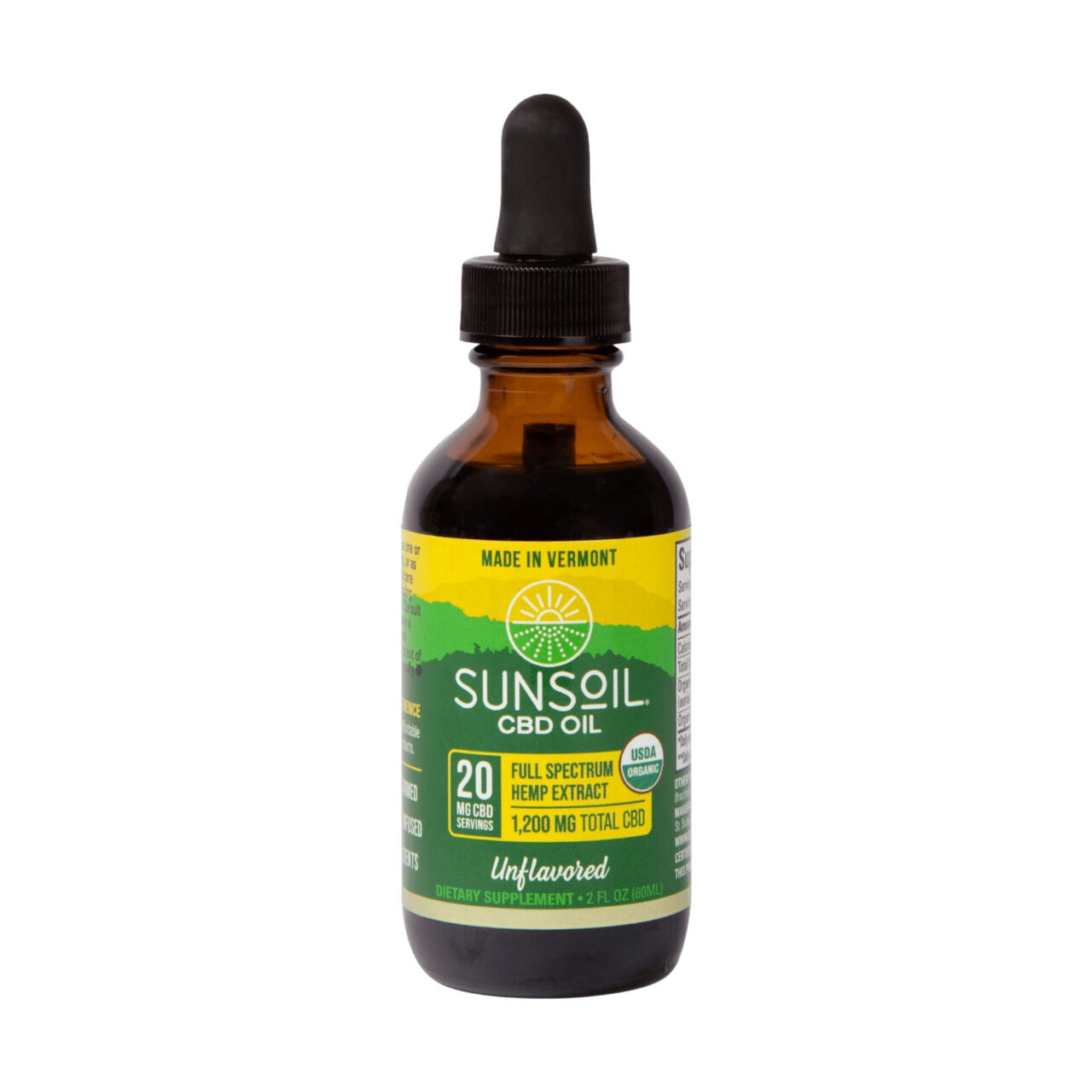 Sunsoil CBD Products Drops, Gummies & Capsules