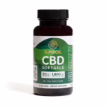 Sunsoil, CBD Softgels, Full Spectrum, 90ct, 1800mg CBD