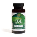 Sunsoil, CBD Softgels, Full Spectrum, 90ct, 1800mg CBD