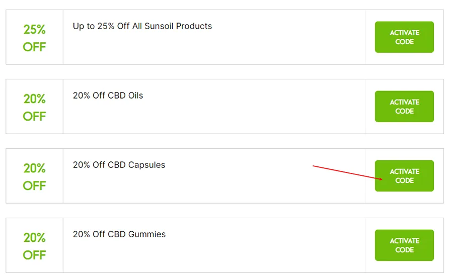 How to Apply Sunsoil Coupons? Step 1