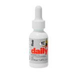 five, CBD+THC Tincture Oil, Citrus, Full Spectrum, 1fl oz, 60mg THC + 1500mg CBD