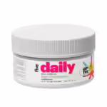 five, Daily Buzz CBD+THC Gummies, Multiflavored, Full Spectrum, 20ct, 100mg THC + 500mg CBD