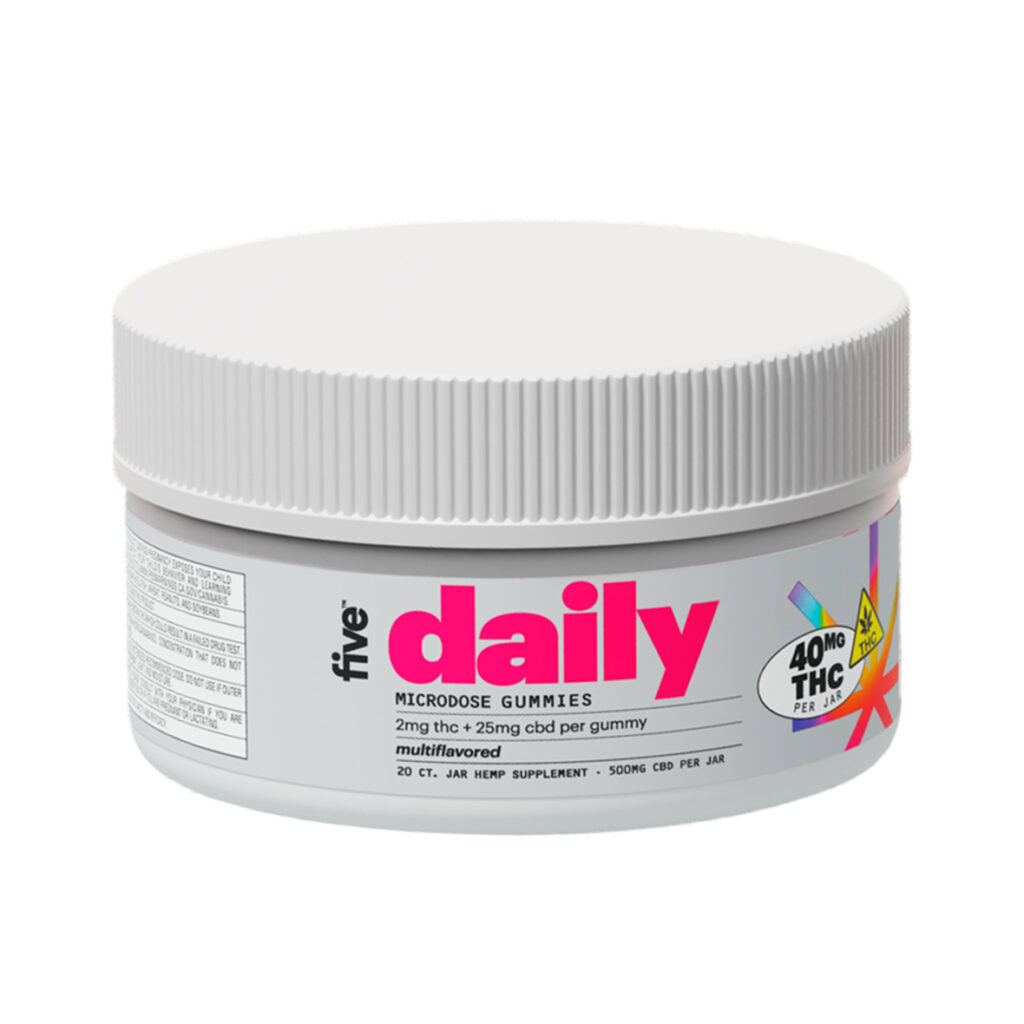 five-Original-CBDTHC-Gummies-Multiflavor