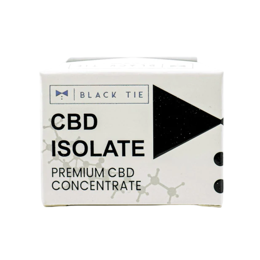 Black Tie CBD, 99%+ CBD Isolate, 1g, 1000mg CBD