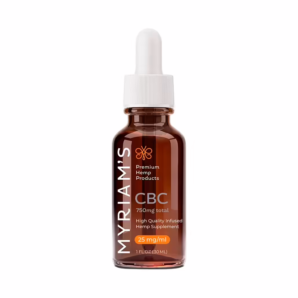 Myriam's Hope Hemp, CBC Oil, Full Spectrum, 1fl oz, 750mg CBC Myriam's Hope Hemp, CBC Oil, Full Spectrum, 1fl oz, 750mg CBC