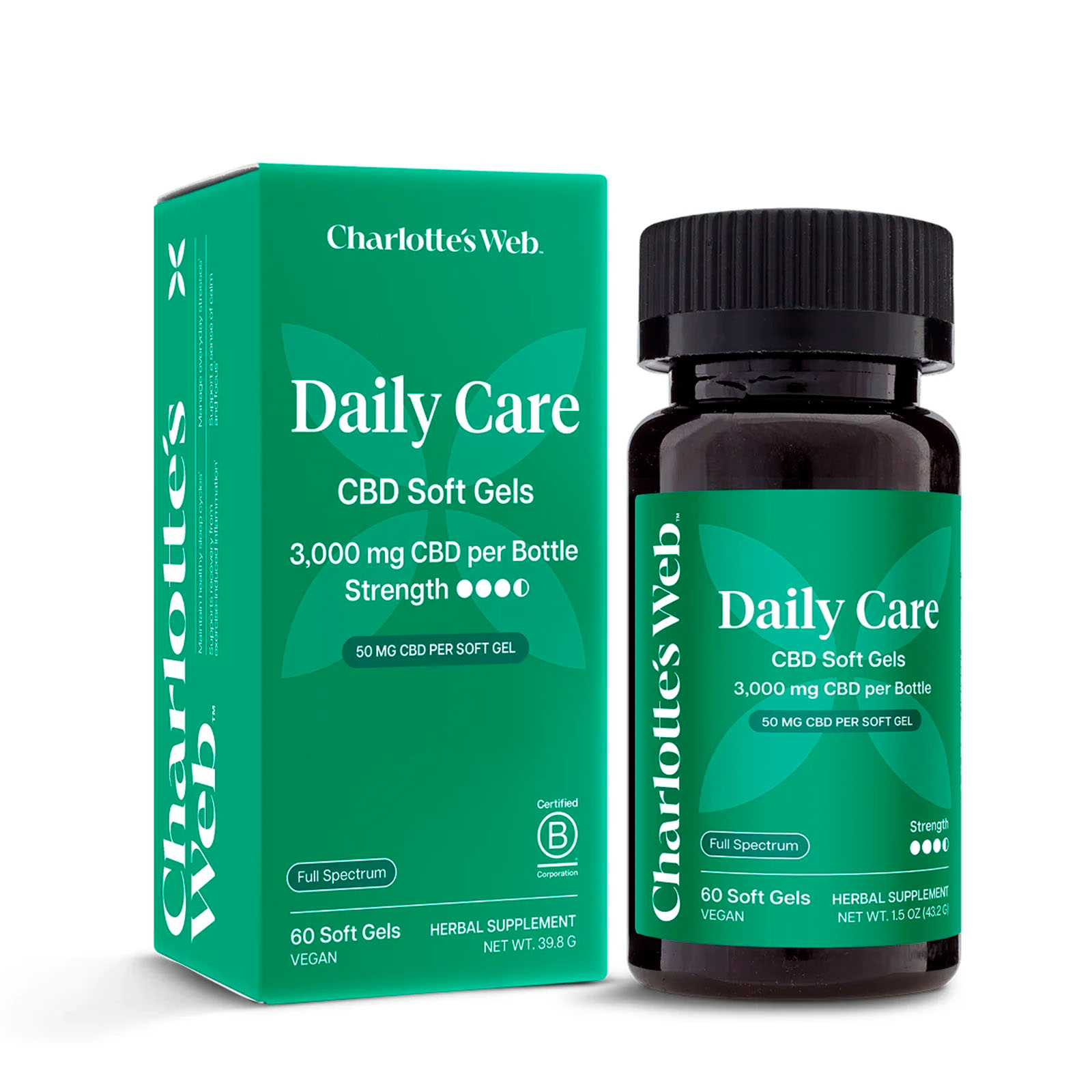 Charlotte’s Web, 50mg CBD Soft Gels, Full Spectrum, 60ct, 3000mg CBD Charlotte’s Web, 50mg CBD Soft Gels, Full Spectrum, 60ct, 3000mg CBD