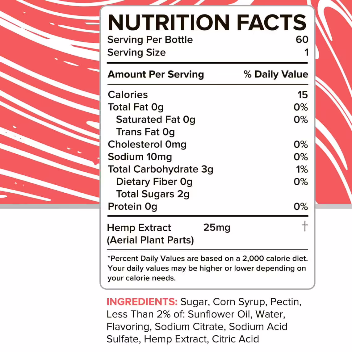 Premium Jane, CBD Gummies, Strawberry, Broad Spectrum THC-Free, 60ct, 1500mg CBD