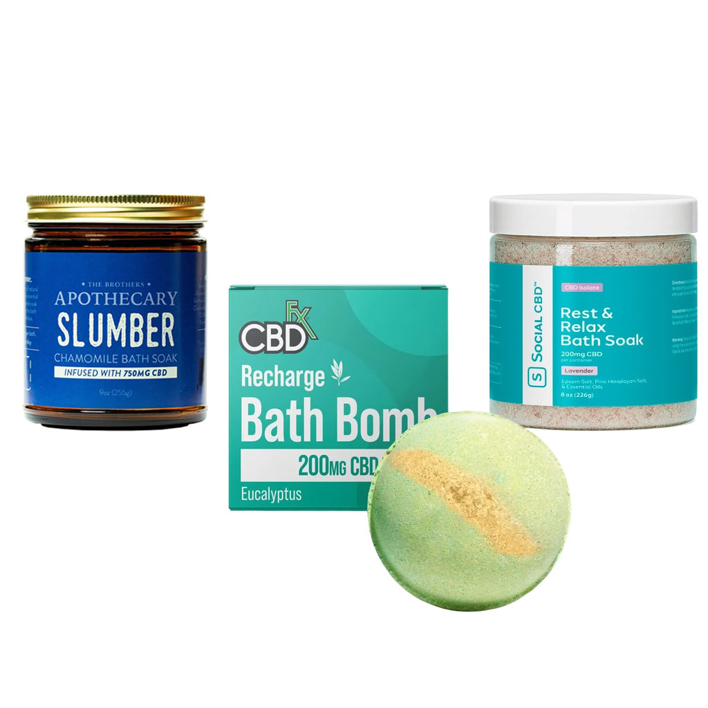 Shop CBD Bath Bombs