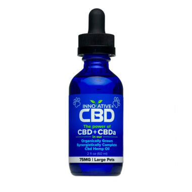 Innovative CBD, CBD+CBDA Oil For Large Pets, Full Spectrum, 2fl oz, 75mg CBD